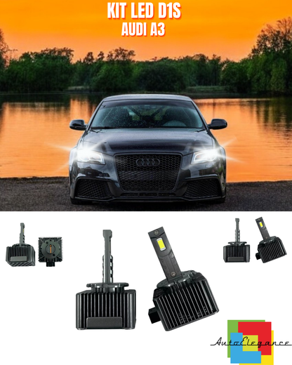 ⭐LAMPADE D1S LED 6000K DA XENON A LED MATRIX ADATTO PER AUDI A3 ⭐