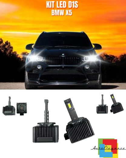 ⭐LAMPADE D1S LED 6000K DA XENON A LED MATRIX ADATTO PER BMW X5 ⭐