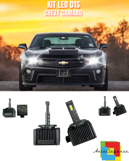 ⭐LAMPADE D1S LED 6000K DA XENON A LED MATRIX ADATTO PER CHEVY CAMARO ⭐