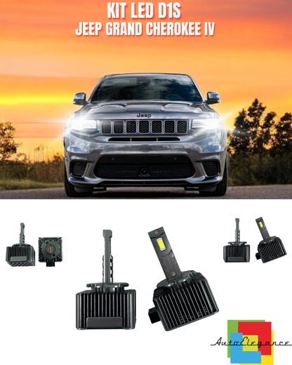 ⭐LAMPADE ANABAGLIANTI D1S LED 6000K DA XENON A LED ADATTO PER GRAND CHEROKE IV⭐