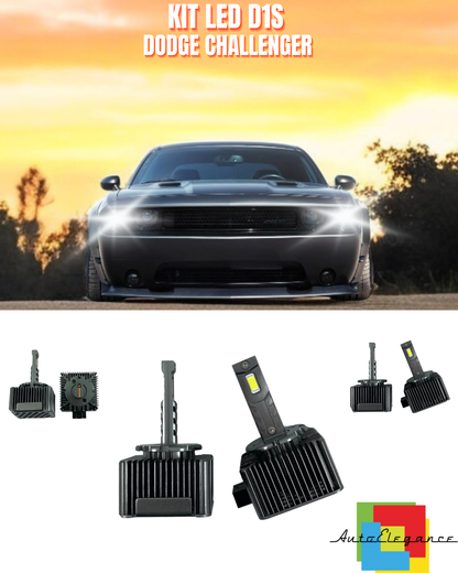 ⭐LAMPADE ANABBAGLIANTI D1S LED 6000K DA XENON A LED ADATTO PER DODGE CHALLENGER⭐