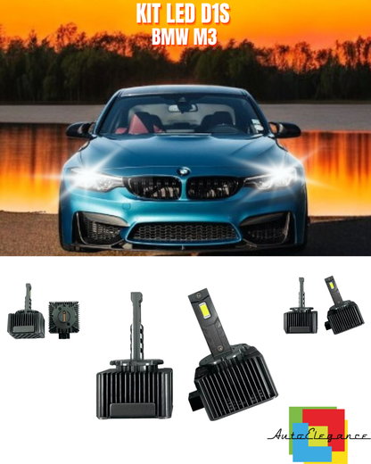 ⭐LAMPADE ANABBAGLIANTI D1S LED 6000K DA XENON A LED ADATTO PER BMW M3⭐
