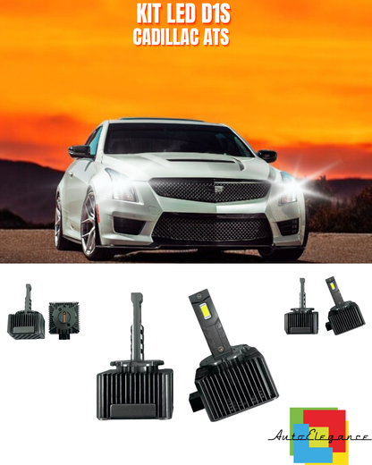 ⭐LAMPADE ANABBAGLIANTI D1S LED 6000K DA XENON A LED ADATTO PER CADILLAC ATS ⭐