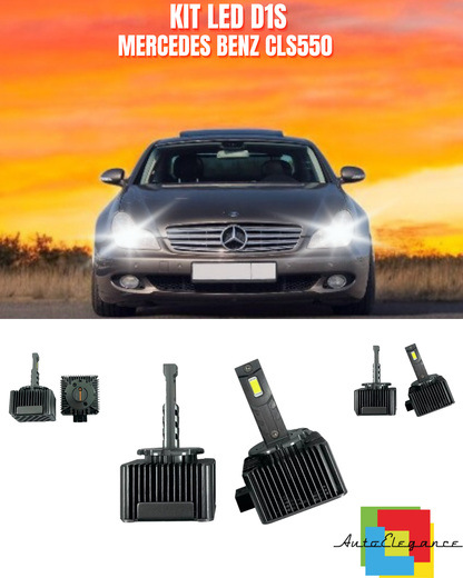 ⭐LAMPADE ANABBAGLIANTI D1S LED 6000K DA XENON A LED ADATTO PER MERCEDES CLS550⭐