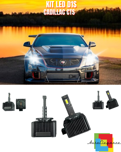 ⭐LAMPADE ANABBAGLIANTI D1S LED 6000K DA XENON A LED ADATTO PER CADILLAC CTS ⭐