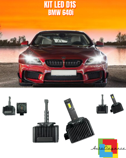 ⭐LAMPADE ANABBAGLIANTI D1S LED 6000K DA XENON A LED ADATTO PER BMW 640i⭐