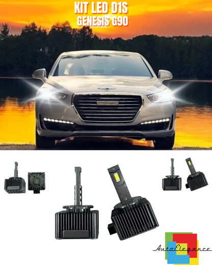 ⭐LAMPADE ANABBAGLIANTI D1S LED 6000K DA XENON A LED ADATTO PER GENESIS G90⭐