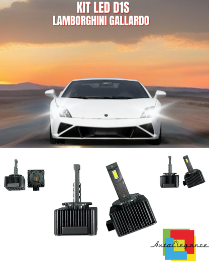 ⭐LAMPADE ANABBAGLIANTI D1S LED 6000K DA XENON A LED ADATTO PER LAMBORGHINI⭐