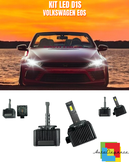 ⭐LAMPADE ANABBAGLIANTI D1S LED 6000K DA XENON A LED ADATTO PER VOLKSWAGEN EOS⭐