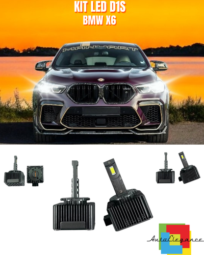 ⭐LAMPADE ANABBAGLIANTI D1S LED 6000K DA XENON A LED ADATTO PER BMW X6⭐