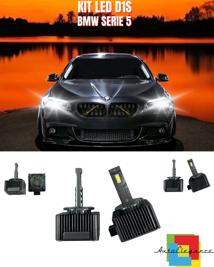 ⭐LAMPADE ANABBAGLIANTI D1S LED 6000K DA XENON A LED ADATTO PER BMW SERIE 5⭐