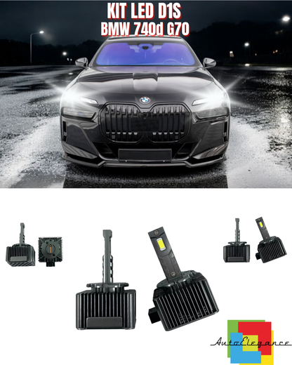 ⭐LAMPADE ANABBAGLIANTI D1S LED 6000K DA XENON ADATTO PER BMW 740d G70⭐
