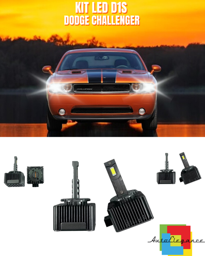⭐LAMPADE ANABBAGLIANTI D1S LED 6000K DA XENON ADATTO PER DODGE CHALLENGER⭐
