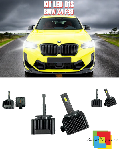 ⭐LAMPADE ANABBAGLIANTI D1S LED 6000K DA XENON ADATTO PER BMW X4 F98⭐