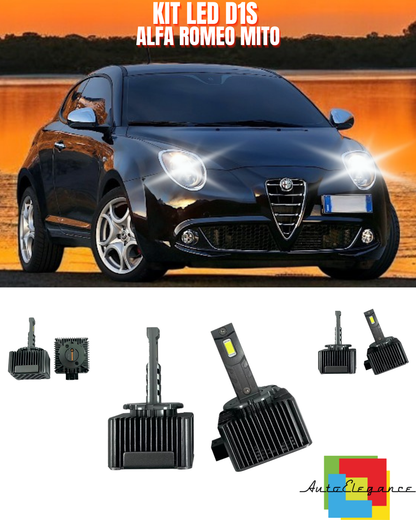 ⭐LAMPADE ANABBAGLIANTI D1S LED 6000K DA XENON ADATTO PER ALFA ROMEO MITO⭐