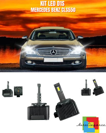 ⭐LAMPADE ANABAGLIANTI D1S LED 6000K DA XENON ADATTO PER MERCEDES BENZ CLS550⭐