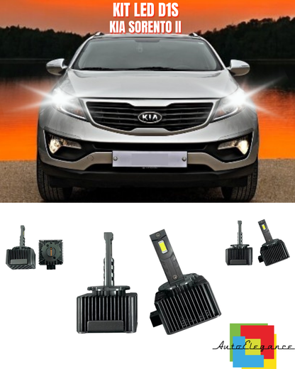 ⭐LAMPADE ANABBAGLIANTI D1S LED 6000K DA XENON ADATTO PER KIA SORENTO II⭐