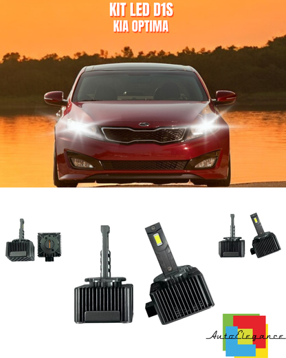 ⭐LAMPADE ANABBAGLIANTI D1S LED 6000K DA XENON ADATTO PER KIA OPTIMA⭐