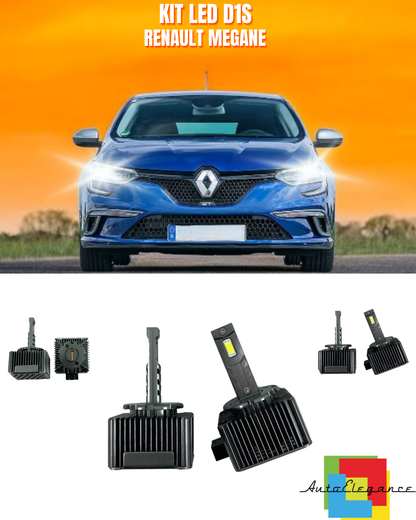 ⭐LAMPADE ANABBAGLIANTI D1S LED 6000K DA XENON ADATTO PER RENAULT MEGANE III⭐
