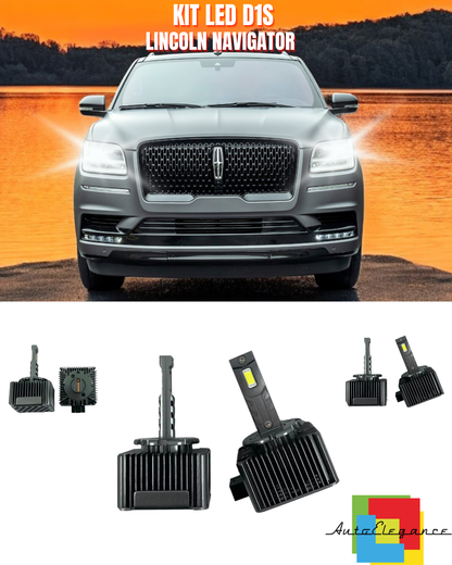 ⭐LAMPADE ANABBAGLIANTI D1S LED 6000K DA XENON ADATTO PER LINCOLN NAVIGATOR ⭐