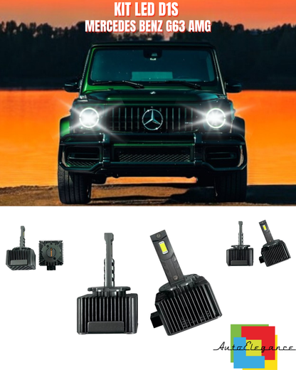 ⭐LAMPADE ANABBAGLIANTI D1S LED 6000K DA XENON ADATTO PER MERCEDES BENZ G63 AMG⭐