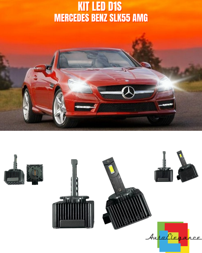 ⭐LAMPADE ANABBAGLIANTI D1S LED 6000K DA XENON ADATTO PER MERCEDES BENZ SLK55⭐