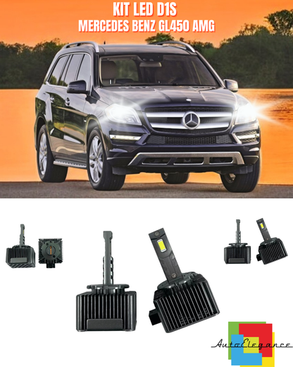 ⭐LAMPADE ANABBAGLIANTI D1S LED 6000K DA XENON ADATTO PER MERCEDES BENZ GL450⭐