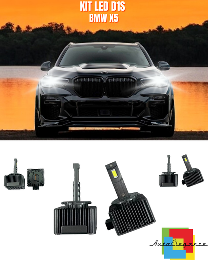 ⭐LAMPADE ANABBAGLIANTI D1S LED 6000K DA XENON ADATTO PER BMW X5⭐