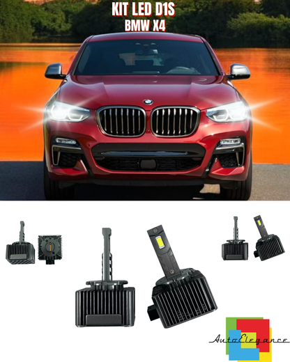 ⭐LAMPADE ANABBAGLIANTI D1S LED 6000K DA XENON ADATTO PER BMW X4⭐