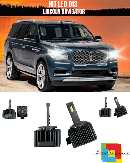 ⭐LAMPADE ANABBAGLIANTI D1S LED 6000K DA XENON ADATTO PER LINCOLN NAVIGATOR⭐