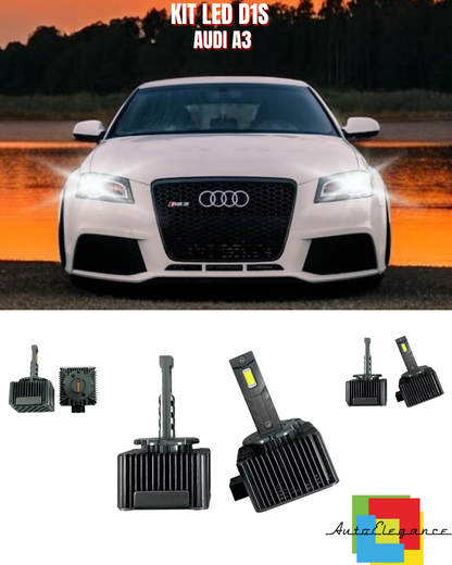 ⭐LAMPADE ANABBAGLIANTI D1S LED 6000K DA XENON ADATTO PER AUDI A3⭐