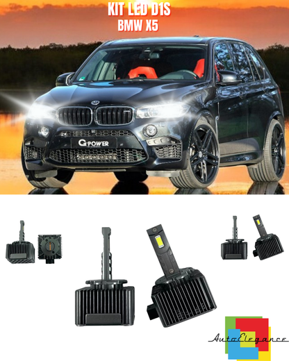 ⭐LAMPADE ANABBAGLIANTI D1S LED 6000K DA XENON ADATTO PER BMW X5⭐