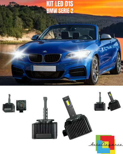 ⭐LAMPADE ANABBAGLIANTI D1S LED 6000K DA XENON ADATTO PER BMW SERIE 2⭐