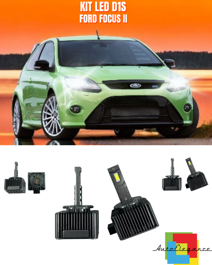 ⭐LAMPADE ANABBAGLIANTI D1S LED 6000K DA XENON ADATTO PER FORD FOCUS II⭐