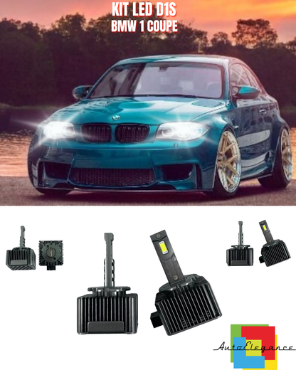 ⭐LAMPADE ANABBAGLIANTI D1S LED 6000K DA XENON ADATTO PER BMW 1 COUPE⭐