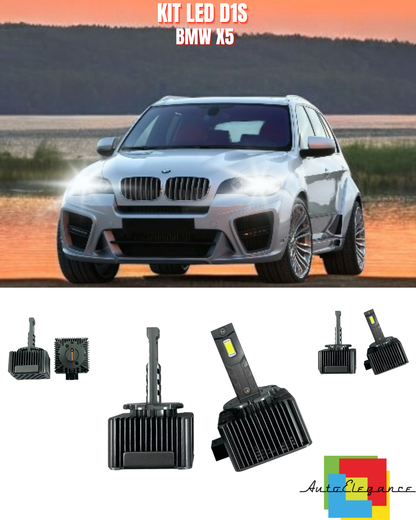 ⭐LAMPADE ANABAGLIANTI D1S LED 6000K DA XENON ADATTO PER BMW X5⭐