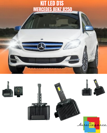 ⭐LAMPADE ANABAGLIANTI D1S LED 6000K DA XENON ADATTO PER MERCEDES BENZ B250⭐