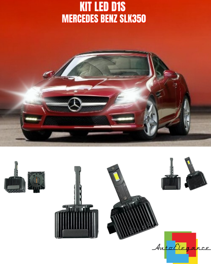 ⭐LAMPADE ANABAGLIANTI D1S LED 6000K DA XENON ADATTO PER MERCEDES BENZ SLK350⭐