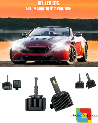 ⭐LAMPADE ANABAGLIANTI D1S LED 6000K DA XENON ADATTO PER ASTON MARTIN VANTAGE⭐