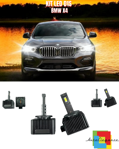 ⭐LAMPADE ANABAGLIANTI D1S LED 6000K DA XENON ADATTO PER BMW X4⭐