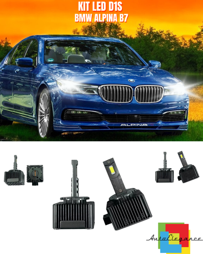⭐LAMPADE ANABAGLIANTI D1S LED 6000K DA XENON ADATTO PER BMW ALPINA B7⭐