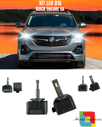 ⭐LAMPADE ANABAGLIANTI D1S LED 6000K DA XENON ADATTO PER BUICK ENCORE GX⭐