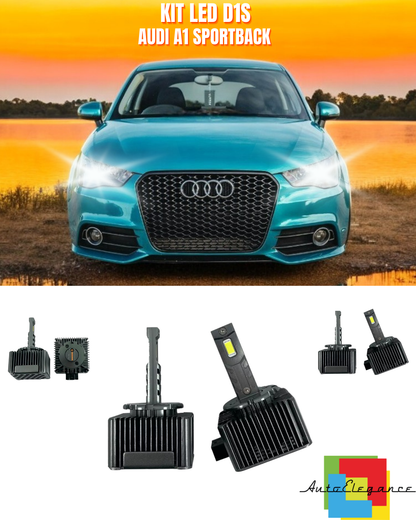 ⭐LAMPADE ANABAGLIANTI D1S LED 6000K DA XENON ADATTO PER AUDI A1 SPORTBACK⭐