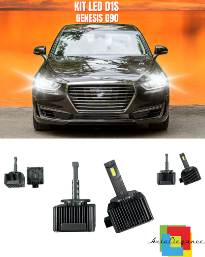 ⭐LAMPADE ANABBAGLIANTI D1S LED 6000K DA XENON ADATTO PER GENESIS G90⭐