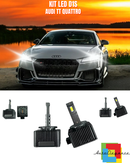 ⭐LAMPADE ANABBAGLIANTI D1S LED 6000K DA XENON ADATTO PER AUDI TT QUATTRO⭐