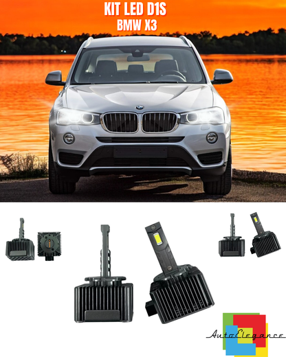 ⭐LAMPADE ANABBAGLIANTI D1S LED 6000K DA XENON ADATTO PER BMW X3⭐