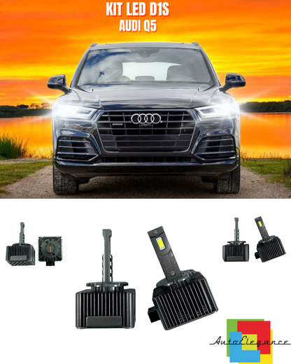 ⭐LAMPADE ANABBAGLIANTI D1S LED 6000K DA XENON ADATTO PER AUDI Q5⭐
