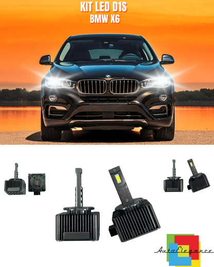 ⭐LAMPADE ANABBAGLIANTI D1S LED 6000K DA XENON ADATTO PER BMW X6⭐
