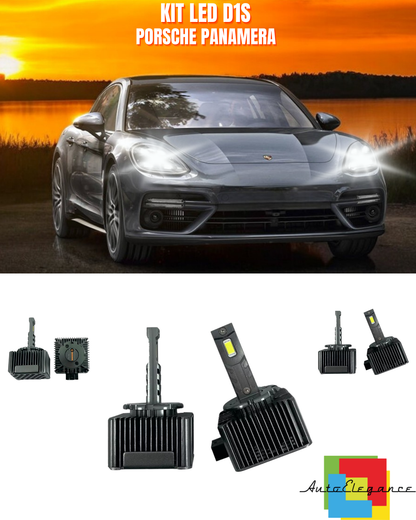 ⭐LAMPADE ANABAGLIANTI D1S LED 6000K DA XENON ADATTO PER PORSCHE PANAMERA ⭐