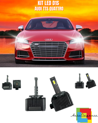 ⭐LAMPADE ANABBAGLIANTI D1S LED 6000K DA XENON ADATTO PER AUDI TTS QUATTRO⭐